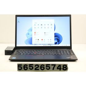 ノートパソコン Lenovo ThinkPad E15 Core i3 1115G4 3GHz/8GB/256GB(SSD)/15.6W/FHD(1920x1080)/Win11