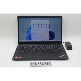 ノートパソコン Lenovo ThinkPad E15 Gen2 Ryzen 5 4500U 2.38GHz/8GB/256GB(SSD)/15.6W/FHD(1920x1080)/Win11
