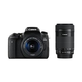 Canon デジタル一眼レフカメラ EOS 8000D ダブルズームキット EF-S18-55mm/(中古品)