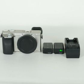 [良品 | シャッター数30,163回｜バッテリー2個付] SONY α6000（ILCE-6000） [ボディ シルバー] | SONY Eマウント ミラーレス一眼カメラ 中古