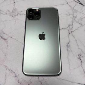 【美品】iPhone11 Pro 64GB SIMフリー ミッドナイトグリーン