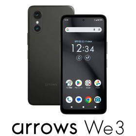 FCNT arrows We3 M09（4GB/64GB）ブラック（SIMフリー版） PBC00014JP