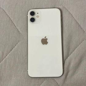 【動作確認済】iPhone 11 128GB ホワイト SIMフリー 画面割れ