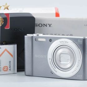 【中古】SONY ソニー Cyber-shot DSC-W810 シルバー デジタルスチルカメラ 元箱付き