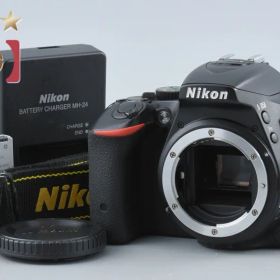 【中古】Nikon ニコン D5500 ブラック デジタル一眼レフカメラ