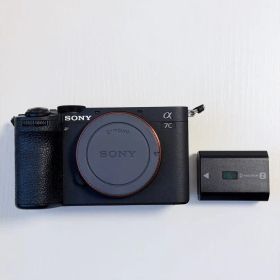 SONY α7cII 本体 ILCE-7CM2 純正ストラップ付
