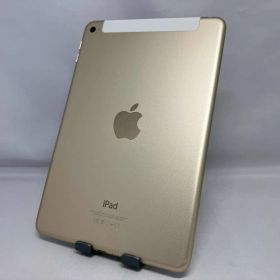 au 【SIMロックなし】MK712J/A iPad mini 4 Wi-Fi+Cellular 16GB ゴｰルド au