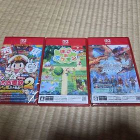 Switch2 ぽこあポケモン 桃太郎電鉄 モンハンストーリーズ3 まとめ売り