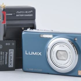 【中古】Panasonic パナソニック LUMIX DMC-FX77 スエードブルー コンパクトデジタルカメラ