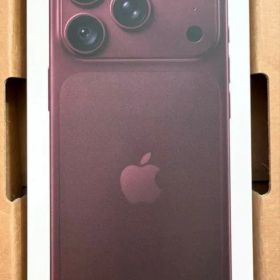 新品未開封 iPhone 18 Pro 256GB バーガンディ SIMフリー