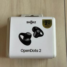 Shokz OpenDots 2 ブラック ワイヤレスイヤホン