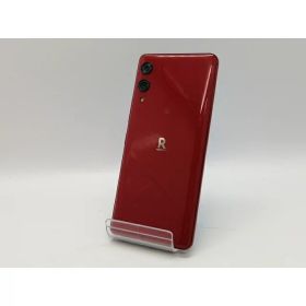 【中古】Wiko 楽天モバイル 【SIMフリー】 Rakuten Hand 5G クリムゾンレッド 4GB 128GB P780【大須アメ横】保証期間1ヶ月【ランクC】