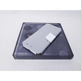 (Nothing) Nothing Phone(3) 12GB/256GB ブラック/A024 【版SIMフリー】、新品同様、未使用品、SIMフリー