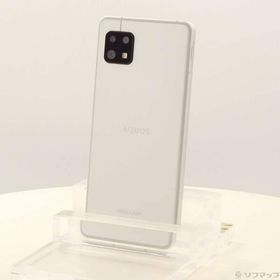 〔中古〕SHARP(シャープ) AQUOS sense6s 64GB シルバー SH-RM19s 楽天 SIMフリー〔352-ud〕