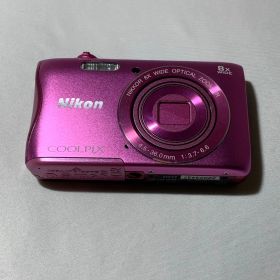 3924 Nikon COOLPIX S3700 ピンク ジャンク品 デジカメ【ネ】