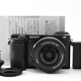 ★極上品★ ソニー SONY ショット数1699回 α6000 パワーズームレンズキット ILCE-6000L ミラーレス一眼 ★ #9215