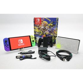 [中古]Nintendo Switch (有機ELモデル) スプラトゥーン3エディション HEG-S-KCAAA