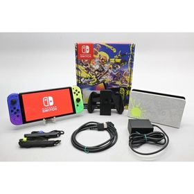 [中古]Nintendo Switch (有機ELモデル) スプラトゥーン3エディション HEG-S-KCAAA