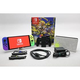 [中古]Nintendo Switch (有機ELモデル) スプラトゥーン3エディション HEG-S-KCAAA