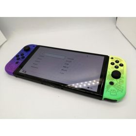 【中古】Nintendo Switch 本体 (有機ELモデル) HEG-S-KCAAA スプラトゥーン3エディション【OSU301】保証期間１ヶ月【ランクB】