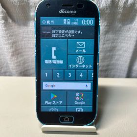 ♫docomo らくらくスマートフォンme F-03K ブルー