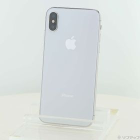 (中古)Apple iPhoneX 64GB シルバー NQAY2J/A SIMフリー(262-ud)