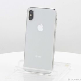(中古)Apple iPhoneX 256GB シルバー MQC22J/A SoftBank(276-ud)
