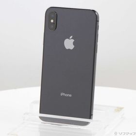 (中古)Apple iPhoneX 64GB スペースグレイ NQAX2J/A SoftBank(247-ud)