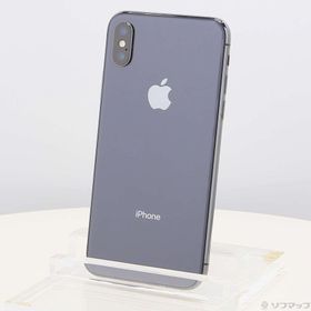 (中古)Apple iPhoneX 256GB スペースグレイ MQC12J/A SoftBank(247-ud)