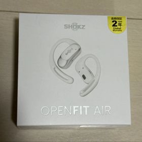 SHOKZ OPENFIT AIR 骨伝導イヤホン ホワイト