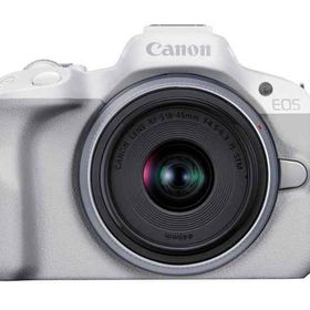 Canon ミラーレス一眼カメラ EOS R50 標準ズームレンズキット(RF-S18-45) ホワイト/APS-C/約376g EOSR50WH-1845ISSTMLK