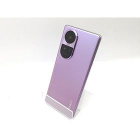 【中古】Oppo SoftBank 【SIMフリー】 OPPO Reno10 Pro 5G グロッシーパープル 8GB 256GB A302OP【熊本】保証期間１ヶ月【ランクC】