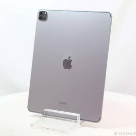 〔中古〕Apple(アップル) iPad Pro 12.9インチ 第6世代 128GB スペースグレイ MP1X3J／A SIMフリー〔344-ud〕