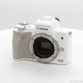 〔中古〕Canon(キヤノン) EOS Kiss M ホワイト〔297-ud〕