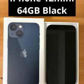 Apple iPhone 12 mini 64GB ブラック 本体 SIMフリー