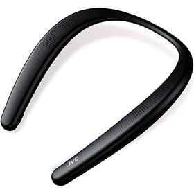 JVCケンウッド JVC SP-A7WT-B NAGARAKU ウェアラブルネックスピーカー ワイヤレス Bluetooth 約15時間連続再生 本体約83g軽量設計 生活防水対応 ブラ