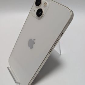 iPhone13 128GB 新品バッテリー100% SIMフリー 保証付き 本体 中古 スターライト 目立った傷や汚れ無し 【745】