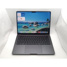 【中古】Apple MacBook Pro 14インチ M3 Pro(CPU:11C/GPU:14C) 18GB/512GB スペースブラック MRX33J/A (14インチ,M3,2023)【大須2】保証期間１ヶ月【ランクA】