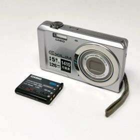 CASIO EXILIM EX-ZS5 シルバー 充電器ないため動作未確認 中古品 管理番号 KKVNMKO755