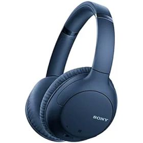 【中古】ソニー ワイヤレスノイズキャンセリングヘッドホン WH-CH710N : Bluetooth対応 最大35時間連続再生 マイク付き 2020年モデル ブルー WH-CH710N L