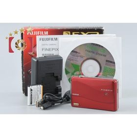 【中古】FUJIFILM 富士フイルム FINEPIX Z700EXR レッド コンパクトデジタルカメラ 元箱付き