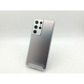 【中古】SAMSUNG docomo 【SIMロック解除済み】 Galaxy S21 Ultra 5G ファントムシルバー 12GB 256GB SC-52B【神戸】保証期間１ヶ月【ランクB】