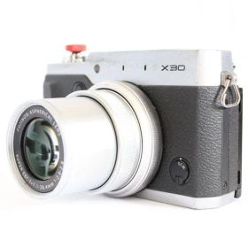 ≪並品≫ FUJIFILM デジタルカメラ X30 シルバー FX-X30 S