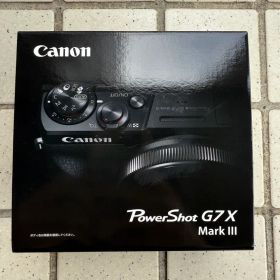 Canon PowerShot G7 X Mark III シルバー