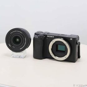 〔中古〕SONY(ソニー) α6400 パワーズームレンズキット ブラック ILCE-6400K B〔262-ud〕