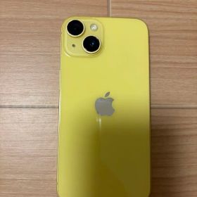 iPhone14 イエロー 外箱・ケーブル付 256GB バッテリー80%