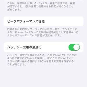 iPhone14 256GB ホワイト SIMフリー バッテリー83%