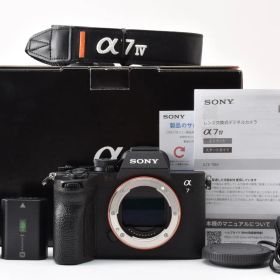 ■7881ショットの極上品■ SONY ソニー α7 IV ILCE-7M4 #F319