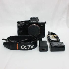 ≪極上品≫SONY フルサイズ ミラーレス一眼カメラ α7IV ボディ ブラック