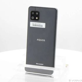 ソフマップ 〔中古品〕 AQUOS sense6s 64GB ブラック SH-RM19s 楽天 SIMフリー【258】